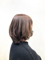 クオリス 上福岡店(QUALIS)&nbsp;大人可愛い/ボブ/ショコラベージュ/30代40代50代/小顔/白髪染め