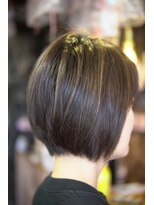 オーバーキャプテンネイキッド(OVER CAPTAIN NAKED)&nbsp;骨格補正ハイライトショートボブ