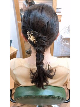 シーデン(C-den) クラシックローポニー×ドライフラワー