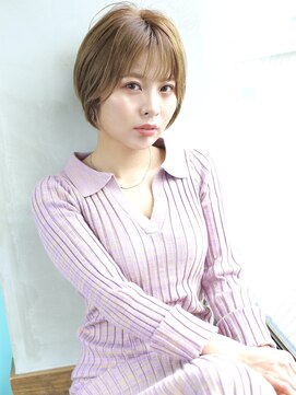 バース(BIRTH) 天神【BIRTH】大人かわいいシースルーバングショートボブ　7