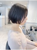 【ショートボブ】大人可愛い/ナチュラルショート/ストレートボブ