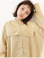 テンバイシオミエイチ(10 by shiomi H)&nbsp;切りっぱなしボブ×アースカラー/外ハネボブ×ダークアッシュ