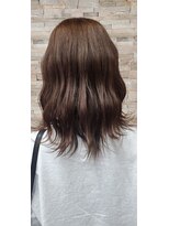 コモド ヘアー メイク(comodo hair make) 波巻きロングボブ