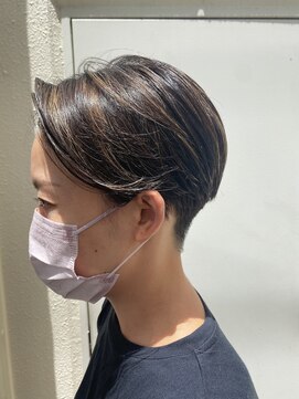 レブル(Re BuLL) 刈り上げショート、ハイライト