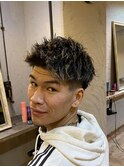 アップバングフェード