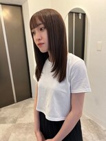 ボタン ハカタ(VOTAN hakata)&nbsp;【YU_KA】レイヤーカット/前髪カット/ブラウンベージュ