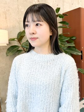 ノエ(noe) 肩上ボブ×インナーカラー