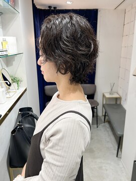 レトン 銀座(leton) ウルフショート/くせ毛/似合わせ/美髪/ショートパーマ/銀座