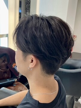 エアー 銀座タワー(AIR) 無造作/刈り上げ/ニュアンスパーマ