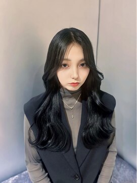 アルーシェ 新宿店(Alushe) ブルーブラック×髪質改善