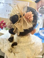 リスタバイネオリーブ 浅草(Re:sta by neolive)&nbsp;七五三セットポニーテールアレンジ