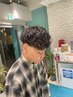 【LUCA指名限定】メンズカット＋スペインカールパーマ