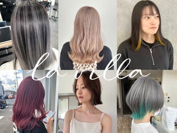 ラヴィラ(la villa)の写真/【ブリーチなしでも透明感】透け感あるカラーが魅力☆上品で艶のあるカラーメニューなど多数クーポンあり◎