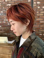 ボコカ(bococa)&nbsp;ショートウルフ　ショートマレット　オレンジカラー