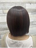 切りっぱなしボブ