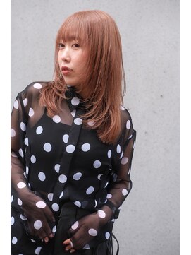 ハル ヘアスタジオ(haRu hair studio) ベージュカラー×レイヤーカット