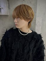 毛流れショートウルフ