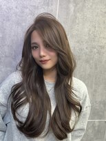 アマトウキョウ アユンチェ(AMA TOKYO×AYUNCHE) 韓国ヘア 2wayバング レイヤーカット くびれヘア 顔周り