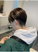 刈り上げマッシュ×ハイライト