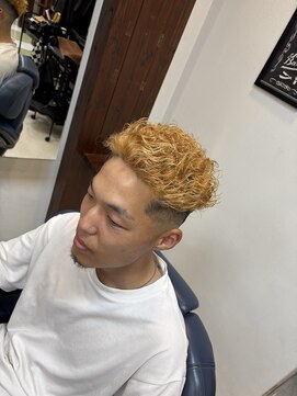 スリーク(SLEEK) オールバックパーマ