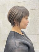 30代40代◎乾かすだけでまとまる◎大人ショート◎白髪ぼかし