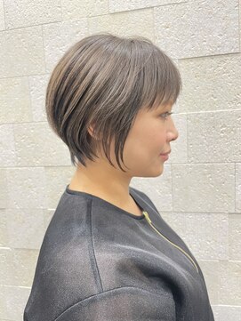 リノアバイフェリア(LINO’A by felia) 30代40代◎乾かすだけでまとまる◎大人ショート◎白髪ぼかし