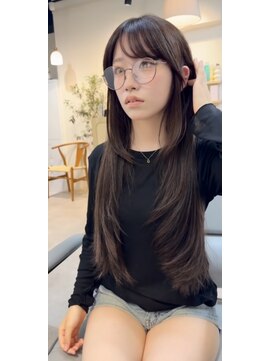 カラ フクオカ(Cara FUKUOKA) 【ハッシュカット&モカブラウン】《福岡レイヤーカット》