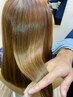 【全員】酸性ストレート＋カット＋トリートメント　￥20,900→￥19,800