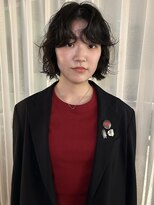 トリッカ 銀座(tricca)&nbsp;ボブパーマ/ニュアンスパーマ/顔周りレイヤー/簡単スタイリング