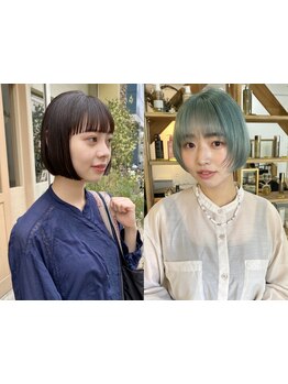 【西明石】お客様の髪質や骨格を見極めて似合うカットをご提案★少しエッジの効いたおしゃれなヘアに◎