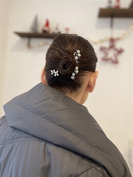 アップスタイル×発表会ヘア