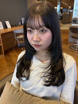 オアシスアヴェダ(OASIS AVEDA) レイヤーカット／ワンカールでセット