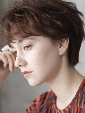 グリコ(grico) 抜け感ショート&こっくりブラウンカラー