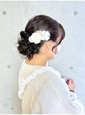 【Tierra美侑】ふわふわシニヨンアレンジでお呼ばれヘア