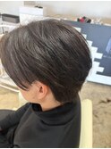 大人のセンターパート×ツーブロック