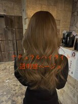 ヴォア(VOA) VOA☆ナチュラルハイライトで作るミルクティベージュ