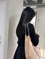 モンルル プル(mon loulou + plus)&nbsp;黒髪ロング、髪質改善、ストレート