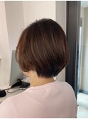 乾かすだけで決まる丸みショート×武蔵小杉