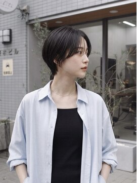 キビト(kibito) 新宿若松河田曙橋ハンサムショートマッシュショート20代30代40代