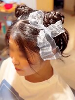 フォーエス(4S)&nbsp;ツインお団子ヘア ～LIVEヘアアレンジ～
