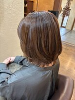 穀雨(Kokuu)&nbsp;【ボブ】艶髪が叶う丸みショートボブで骨格似合わせ