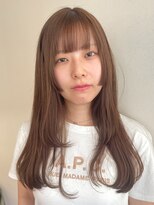 マッシュ チャヤマチ(MASHU chayamachi) 透明感カラー/ブリーチなし/オリーブブラウン/大阪梅田