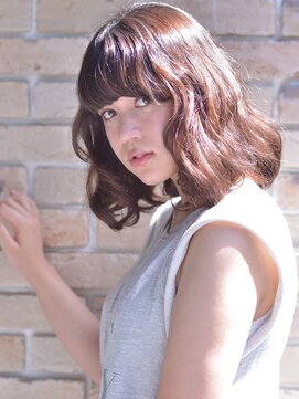 マリネイト(marinate) 外国人風ルーズウェーブボブ。。