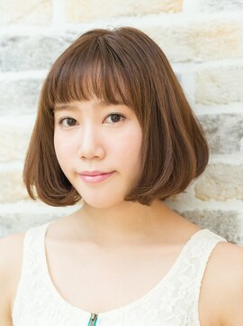 ヘアデザイン セレンディピティ(HAIR DESIGN Serendipity) しなやかな質感が目をひくゆるカールボブ