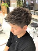 メンズショート グレイ系カラー