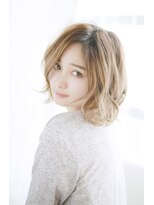 グラム ヘアーメイク(gram hair make) 動きのある軽やかボブ