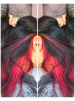 アットティー 金沢文庫(at tee...)&nbsp;【at tee...】インナーカラー×オレンジ×ピンク×パープル