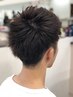 メンズカット＋カラー[眉毛カット付]　￥8100→￥7600