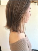 【HIRONO higashiyama】ハイライト×ミルクティーベージュ