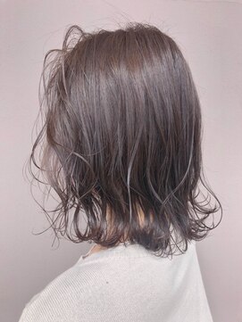 美ららジャパン(JAPAN) クリーミィブラウン/斜めバング/Aラインボブ/ロングボブ